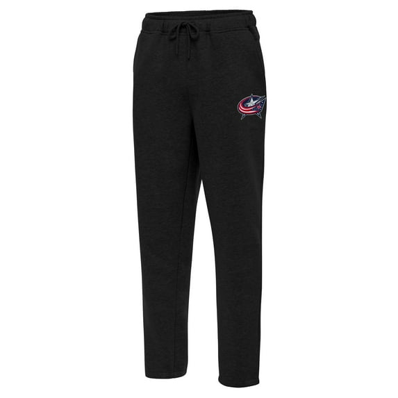 Men's Antigua Black Columbus Blue Jackets Victory Sweatpants