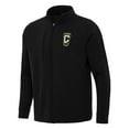 thumbnail image 1 of Men's Antigua Black Columbus Crew Regard Full-Zip Jacket, 1 of 1