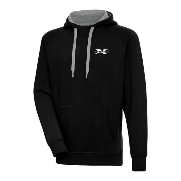 Men's Antigua  Black D-Generation X Victory Pullover Hoodie