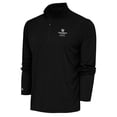 thumbnail image 1 of Men's Antigua Black Davidson Wildcats Tribute Basketball Quarter-Zip Jacket, 1 of 1
