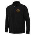 thumbnail image 1 of Men's Antigua Black Denver Nuggets Regard Full-Zip Jacket, 1 of 1