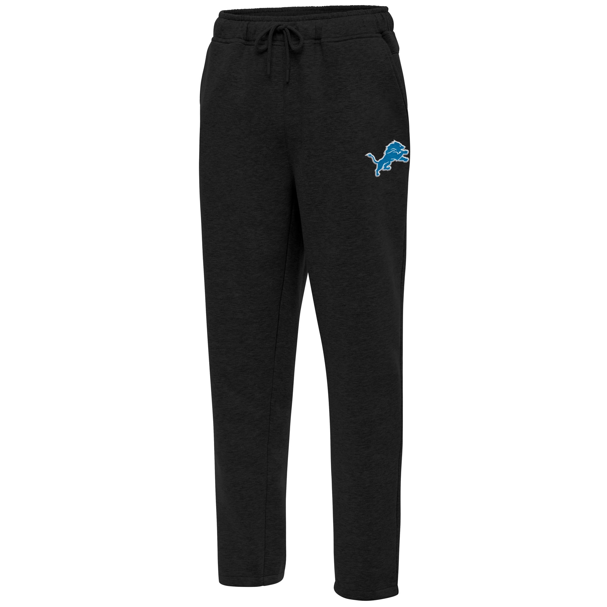 Men's Antigua Black Detroit Lions Victory Sweatpants - Walmart.com