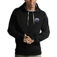 thumbnail image 1 of Men's Antigua Black Edmonton Oilers Victory Pullover Hoodie, 1 of 1