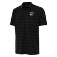 thumbnail image 1 of Men's Antigua Black FC Dallas  Tunnel Polo, 1 of 1