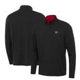 thumbnail image 1 of Men's Antigua  Black Georgia Bulldogs Content Quarter-Zip Pullover Top, 1 of 3