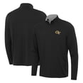 thumbnail image 1 of Men's Antigua  Black Georgia Tech Yellow Jackets Content Quarter-Zip Pullover Top, 1 of 3