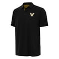 thumbnail image 1 of Men's Antigua Black/Gold Vanderbilt Commodores Era Polo, 1 of 1