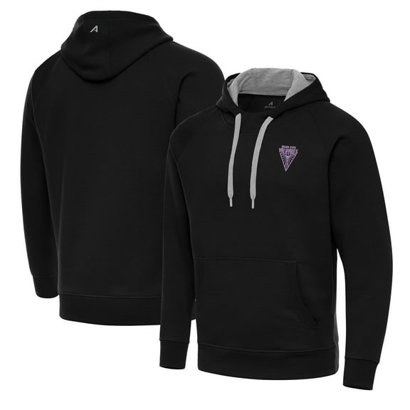 Men's Antigua Black Golden State Valkyries Victory Pullover Hoodie