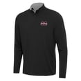 thumbnail image 1 of Men's Antigua Black/Gray Mississippi State Bulldogs Content Quarter-Zip Pullover Top, 1 of 1