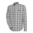 thumbnail image 1 of Men's Antigua  Black/Gray Texas Longhorns Tending 2 Button-Down Long Sleeve Shirt, 1 of 1
