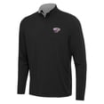 thumbnail image 1 of Men's Antigua Black/Gray Western Carolina Catamounts Content Quarter-Zip Pullover Top, 1 of 1