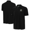 thumbnail image 1 of Men's Antigua Black Green Bay Packers Era Polo, 1 of 4