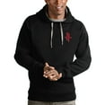 thumbnail image 1 of Men's Antigua Black Houston Rockets Victory Pullover Hoodie, 1 of 1