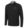 thumbnail image 1 of Men's Antigua Black Inter Miami CF Content Quarter-Zip Jacket, 1 of 1