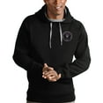 thumbnail image 1 of Men's Antigua Black Inter Miami CF Logo Victory Pullover Hoodie, 1 of 1