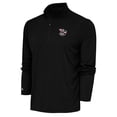 thumbnail image 1 of Men's Antigua Black Iowa Speedway Tribute Quarter-Zip Pullover Top, 1 of 1
