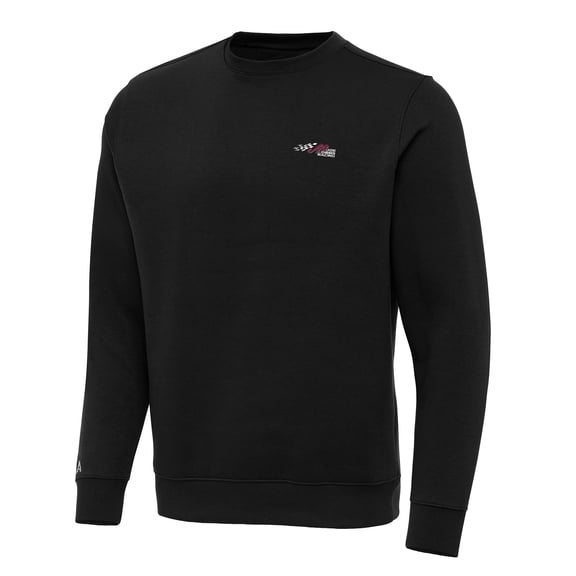 Men's Antigua  Black Joe Gibbs Racing Big & Tall Victory Pullover Sweatshirt