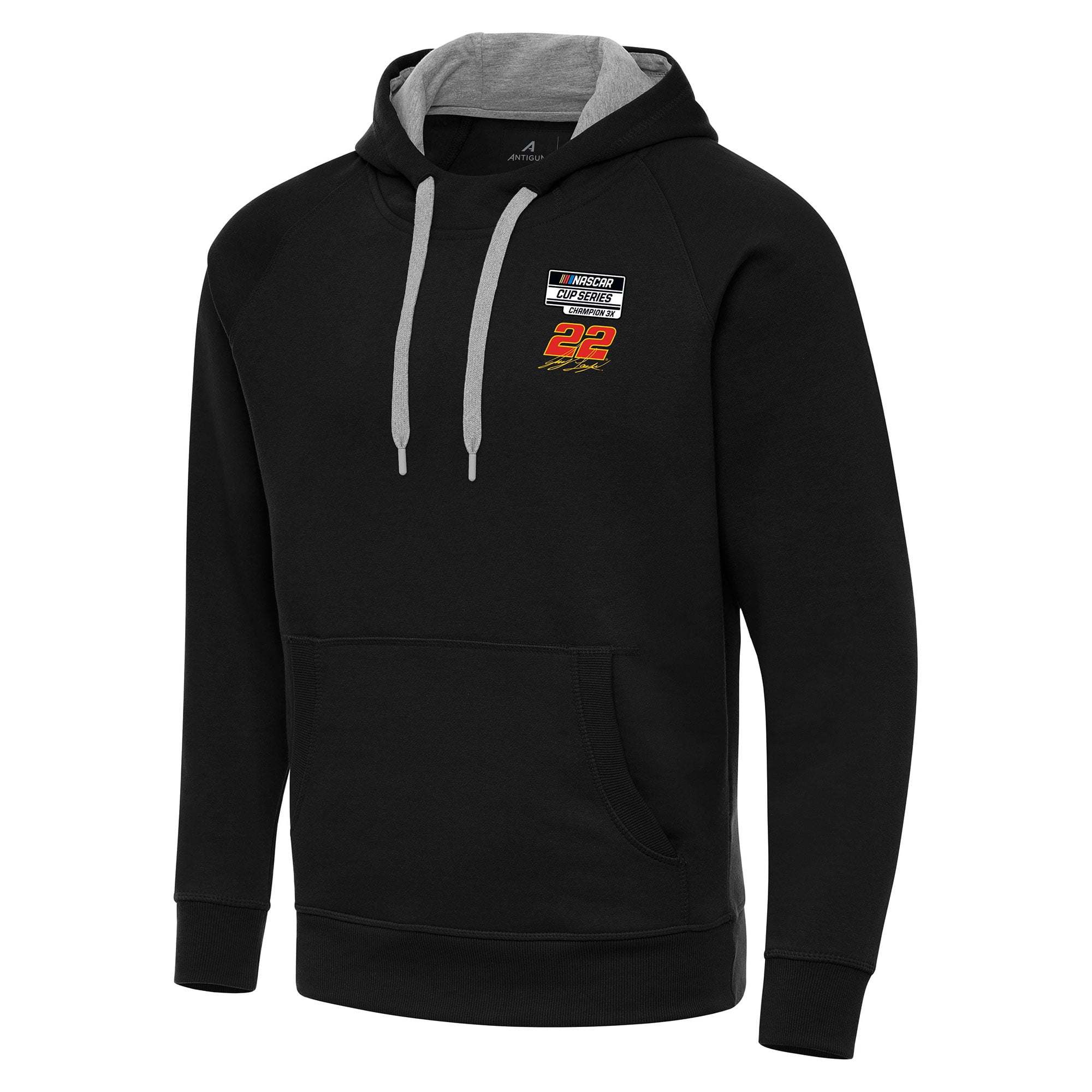 Men's Antigua Black Joey Logano Three-Time NASCAR Cup Series Champion ...