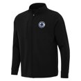 thumbnail image 1 of Men's Antigua Black LA Clippers Regard Full-Zip Jacket, 1 of 1