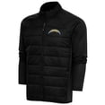 thumbnail image 1 of Men's Antigua  Black Los Angeles Chargers Altitude Full-Zip Jacket, 1 of 1