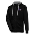 thumbnail image 1 of Men's Antigua  Black Minnesota Vikings Victory Full-Zip Hoodie, 1 of 1