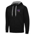 thumbnail image 1 of Men's Antigua  Black Minnesota Vikings Victory Full-Zip Hoodie, 1 of 1