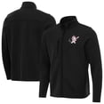 thumbnail image 1 of Men's Antigua Black Mississippi State Bulldogs Objection Swinging Bully Full-Zip Jacket, 1 of 3
