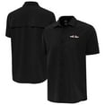 thumbnail image 1 of Men's Antigua Black NASCAR 1948-55 Logo Activate Woven Button-Up Shirt, 1 of 3