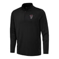 thumbnail image 1 of Men's Antigua Black NC State Wolfpack Reprocess Quarter-Zip Top, 1 of 1