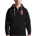 thumbnail image 1 of Men's Antigua Black NC State Wolfpack Victory Full-Zip Hoodie, 1 of 1