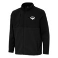thumbnail image 1 of Men's Antigua Black Nevada Wolf Pack Daily Fused Full-Zip Jacket, 1 of 1