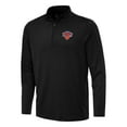 thumbnail image 1 of Men's Antigua Black New York Knicks Reprocess Quarter-Zip Top, 1 of 1