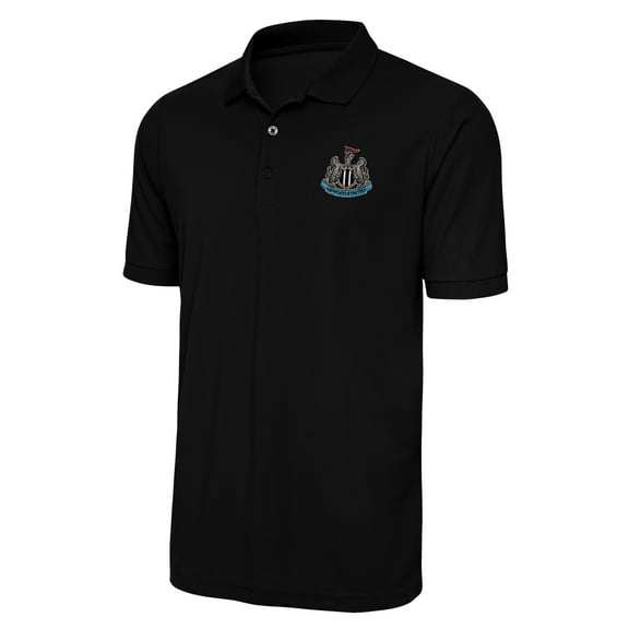 Men's Antigua  Black Newcastle United Derive Polo