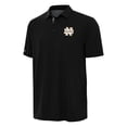 thumbnail image 1 of Men's Antigua Black Notre Dame Fighting Irish Era Polo, 1 of 1