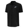 thumbnail image 1 of Men's Antigua Black Philadelphia Eagles Activate Woven Button-Up Shirt, 1 of 1