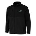 thumbnail image 1 of Men's Antigua Black Philadelphia Eagles Daily Fused Full-Zip Jacket, 1 of 1