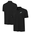 thumbnail image 1 of Men's Antigua  Black Philadelphia Eagles Reprocess Polo, 1 of 3