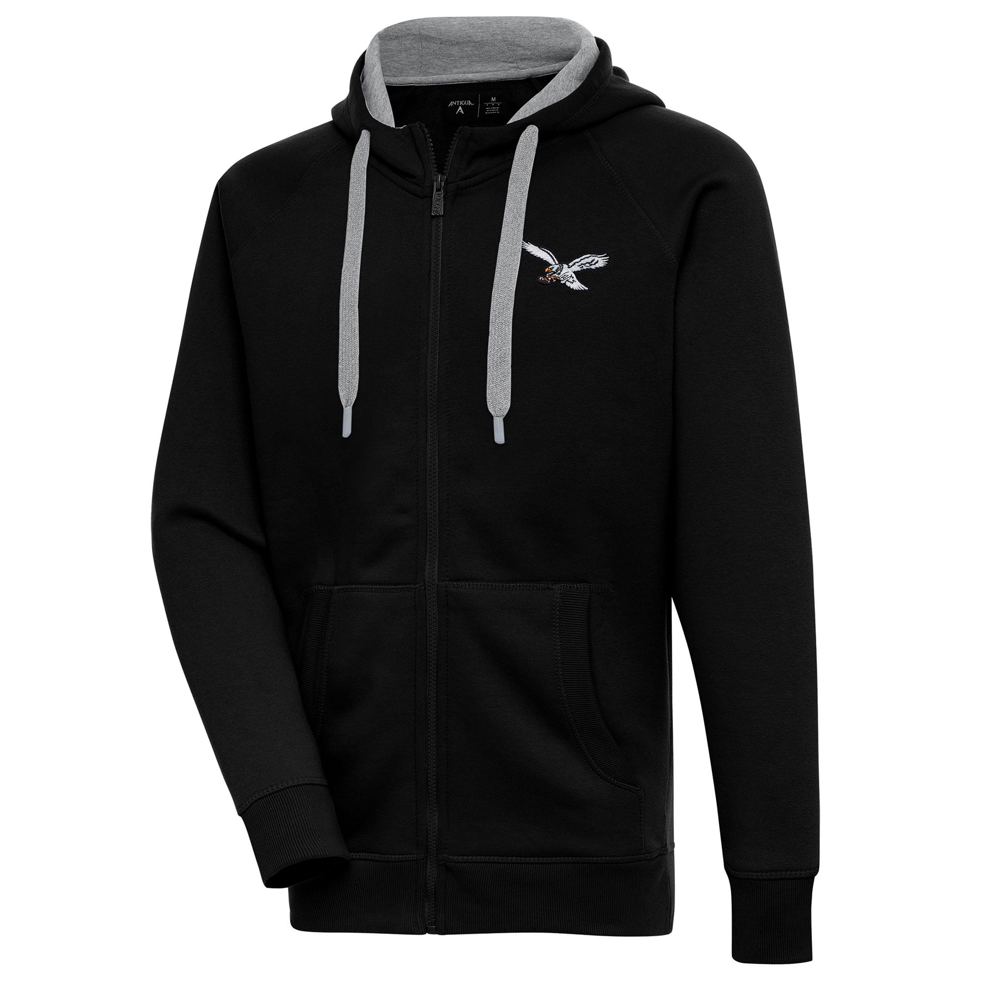Antigua Men's Black Tennessee Titans Victory Full-Zip Hoodie - Officially Licensed NFL Apparel