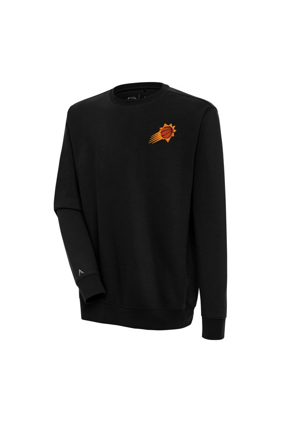 Men's Antigua Black Phoenix Suns Victory Pullover Sweatshirt