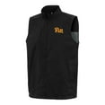 thumbnail image 1 of Men's Antigua  Black Pitt Panthers Brisk Full-Zip Vest, 1 of 1