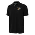 thumbnail image 1 of Men's Antigua Black Pittsburgh Penguins Era Polo, 1 of 1
