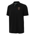 thumbnail image 1 of Men's Antigua Black Real Salt Lake Era Polo, 1 of 1
