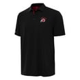 thumbnail image 1 of Men's Antigua Black/Red Utah Utes Era Polo, 1 of 1