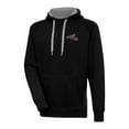 thumbnail image 1 of Men's Antigua  Black Richmond Flying Squirrels Victory Pullover Hoodie, 1 of 1