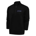 thumbnail image 1 of Men's Antigua Black Richmond Raceway Generation Quarter-Zip Pullover Top, 1 of 1