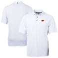 thumbnail image 1 of Men's Cutter & Buck  White Oklahoma State Cowboys Alumni Logo Virtue Eco Pique Tile Print Recycled Polo, 1 of 3