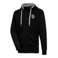 thumbnail image 1 of Men's Antigua Black San Diego Padres Metallic Victory Full-Zip Hoodie, 1 of 1