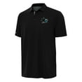 thumbnail image 1 of Men's Antigua Black San Jose Sharks Era Polo, 1 of 1