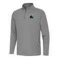 thumbnail image 1 of Men's Antigua  Black San Jose Sharks Twine Quarter-Zip Top, 1 of 1