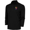 thumbnail image 1 of Men's Antigua  Black Seth "Freakin" Rollins Tribute Quarter-Zip Pullover Top, 1 of 1